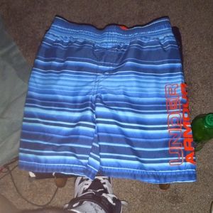 Under Armor swim trunks for boys